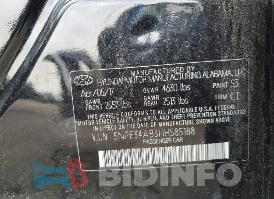 5NPE34AB3HH585188 Photo# 12