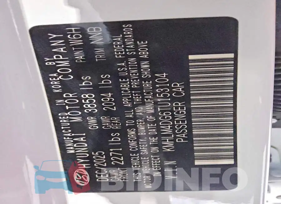 KMHLM4DG6TU153104 Photo# 12