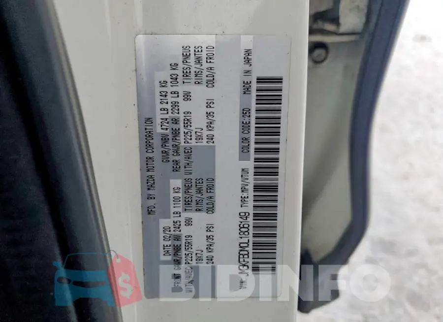 JM3KFBDM0L1806149 Photo# 14