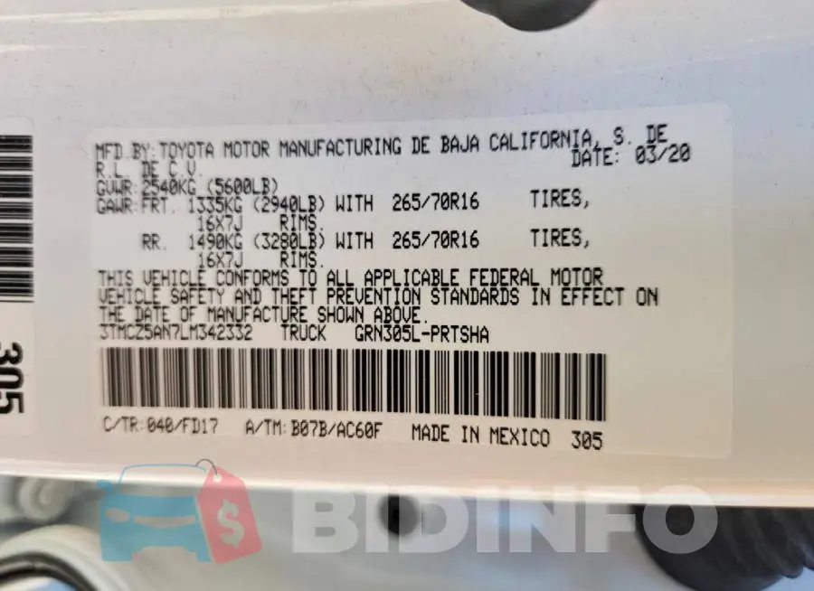 3TMCZ5AN7LM342332 Photo# 12