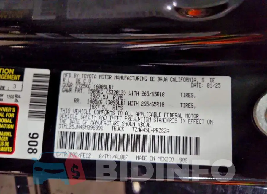 3TMLB5JN4SM098898 Photo# 13