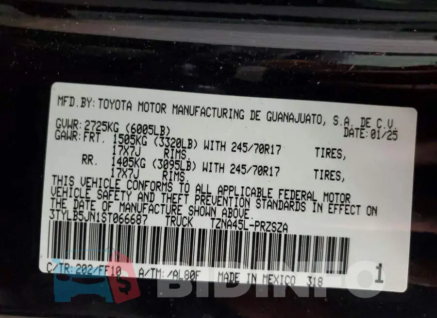 3TYLB5JN1ST066687 Photo# 13