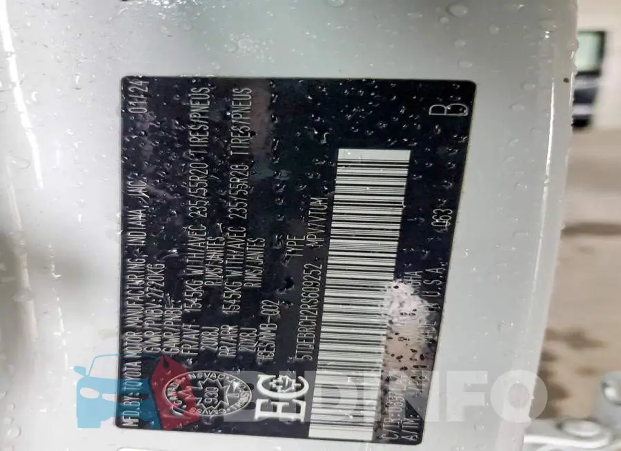 5TDEBRCH2RS609252 Photo# 14