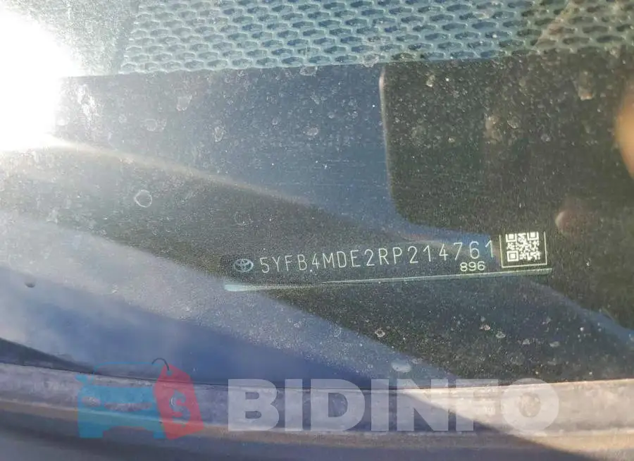 5YFB4MDE2RP214761 Photo# 12