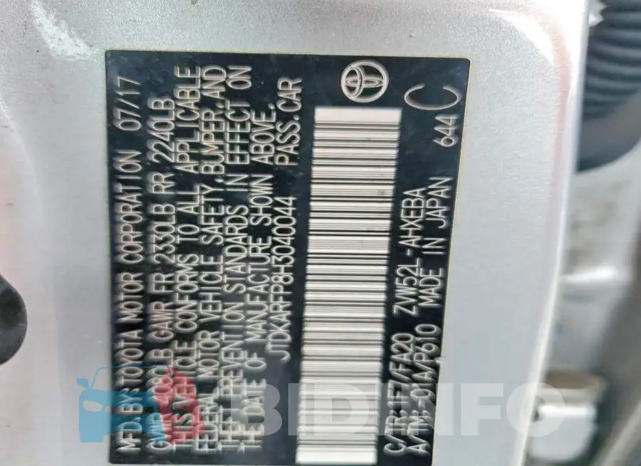 JTDKARFP8H3040044 Photo# 12