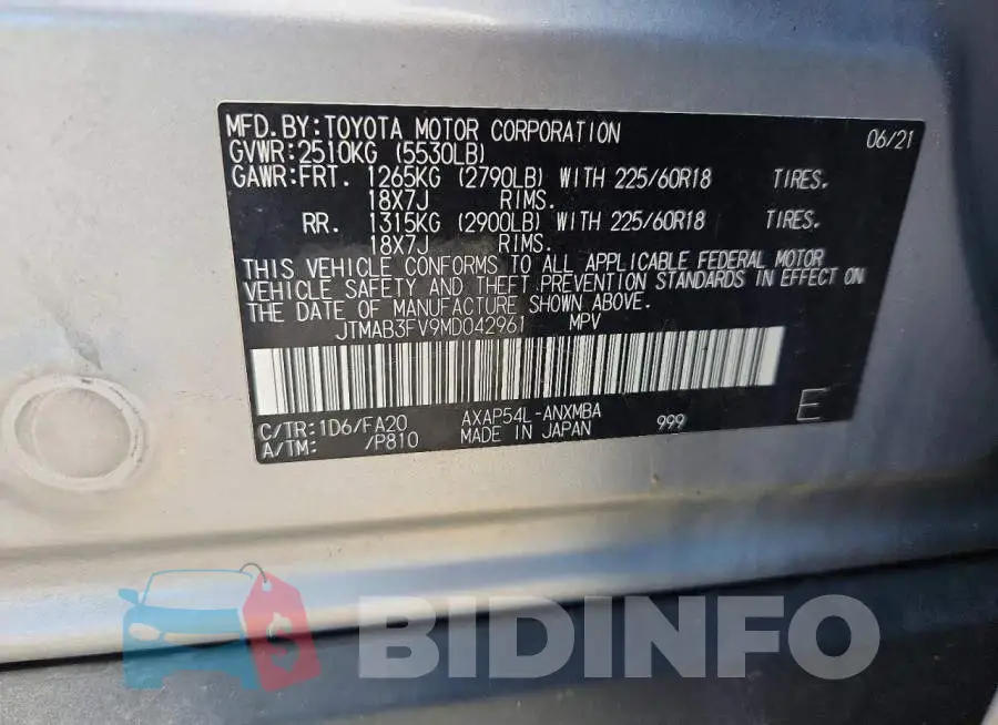 JTMAB3FV9MD042961 Photo# 12
