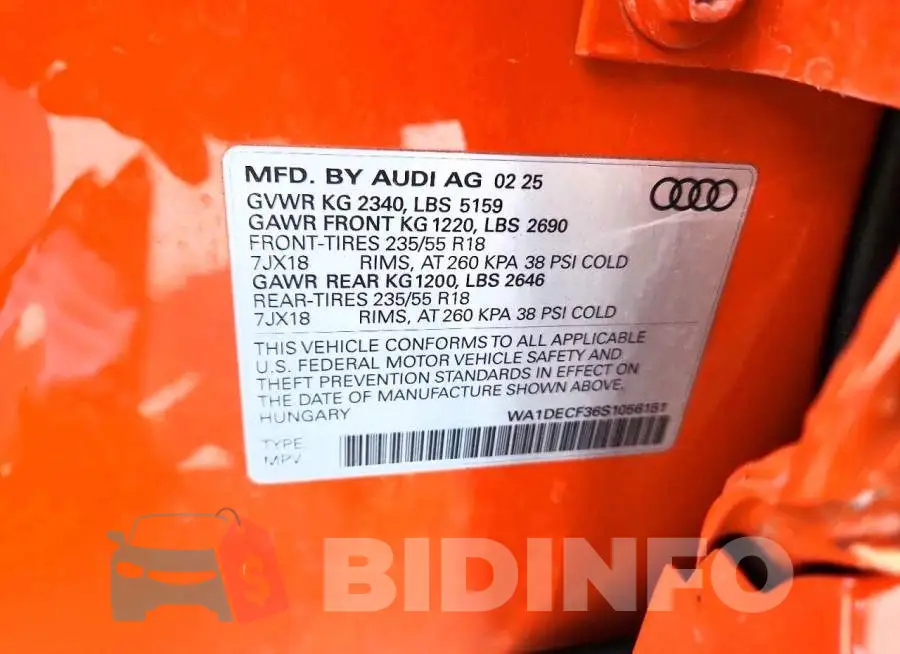WA1DECF36S1056151 Photo# 14