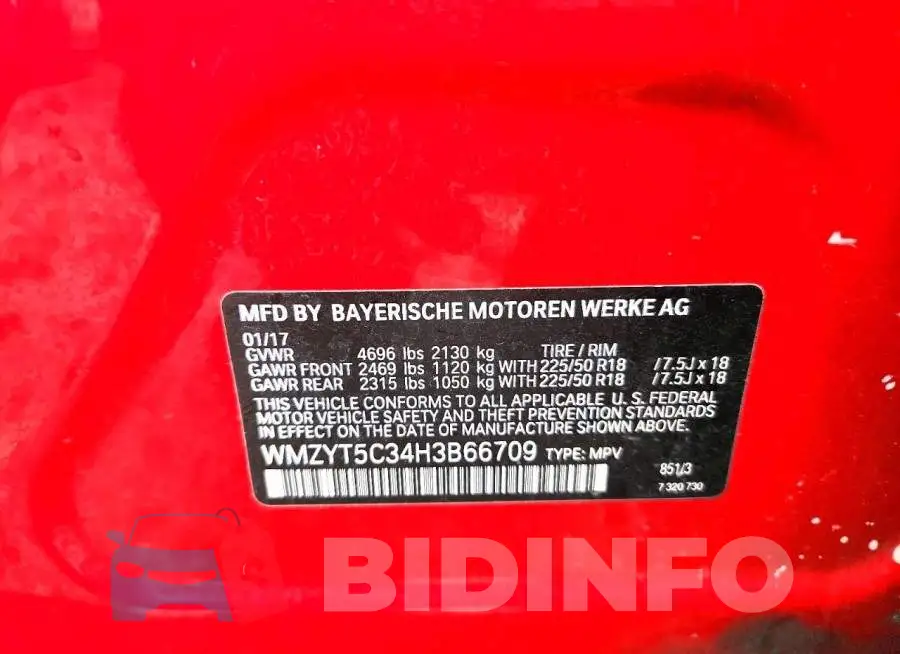 WMZYT5C34H3B66709 Photo# 13