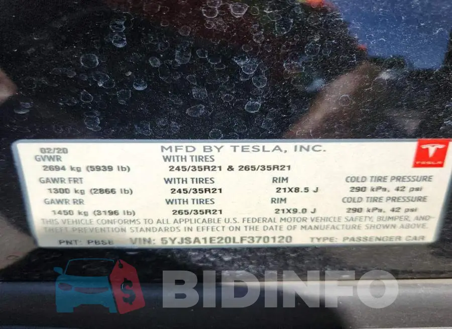 5YJSA1E20LF370120 Photo# 12