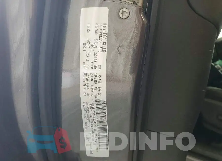 2C4RC1EGXJR292273 Photo# 13