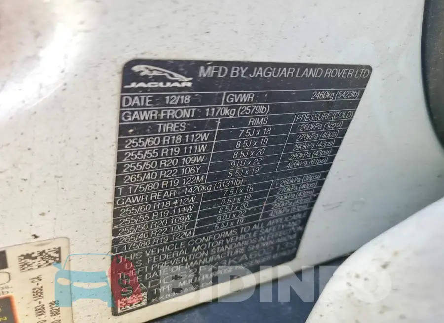 SADCS2FX3KA602139 Photo# 13