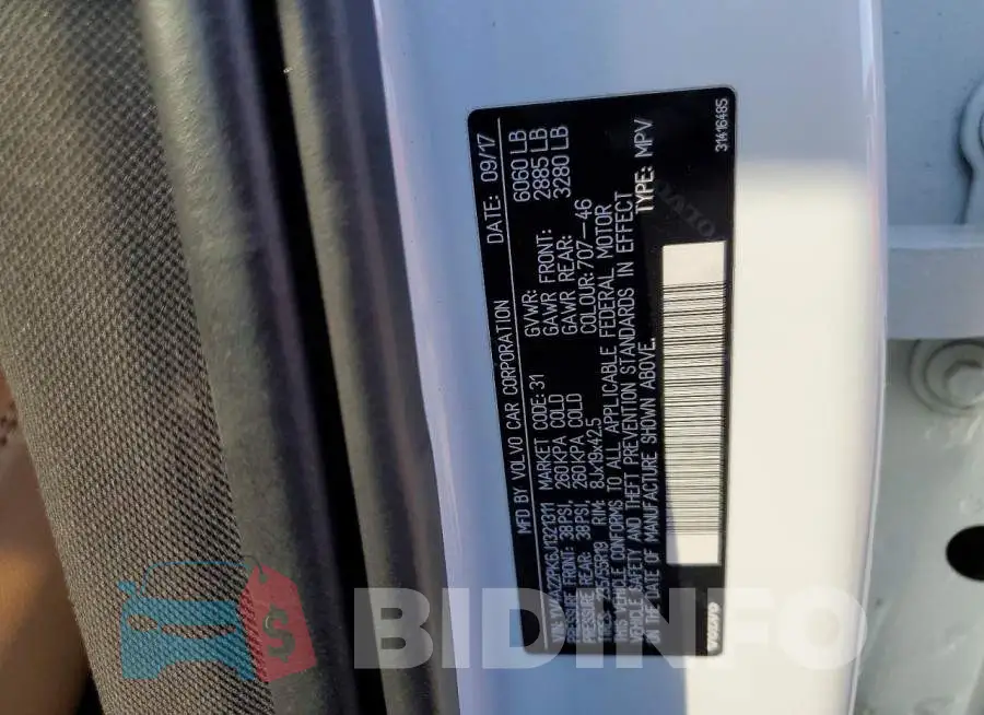 YV4A22PK6J1321311 Photo# 13