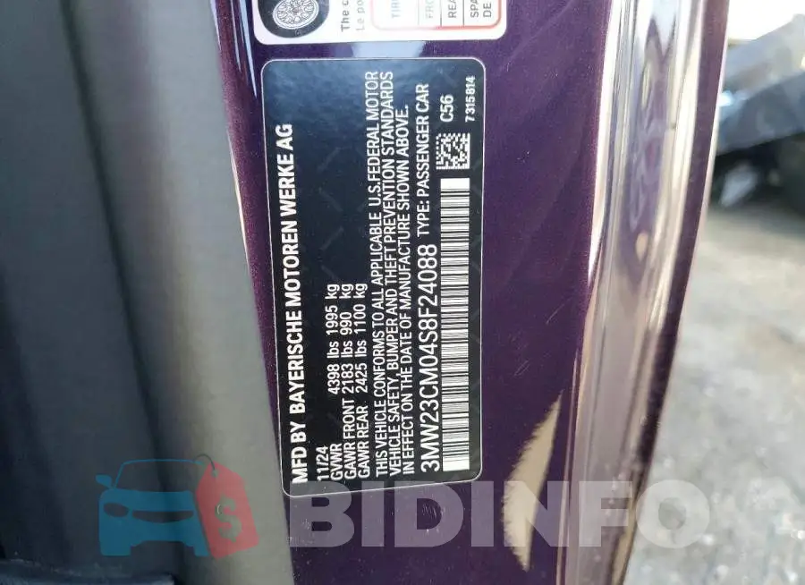 3MW23CM04S8F24088 Photo# 13