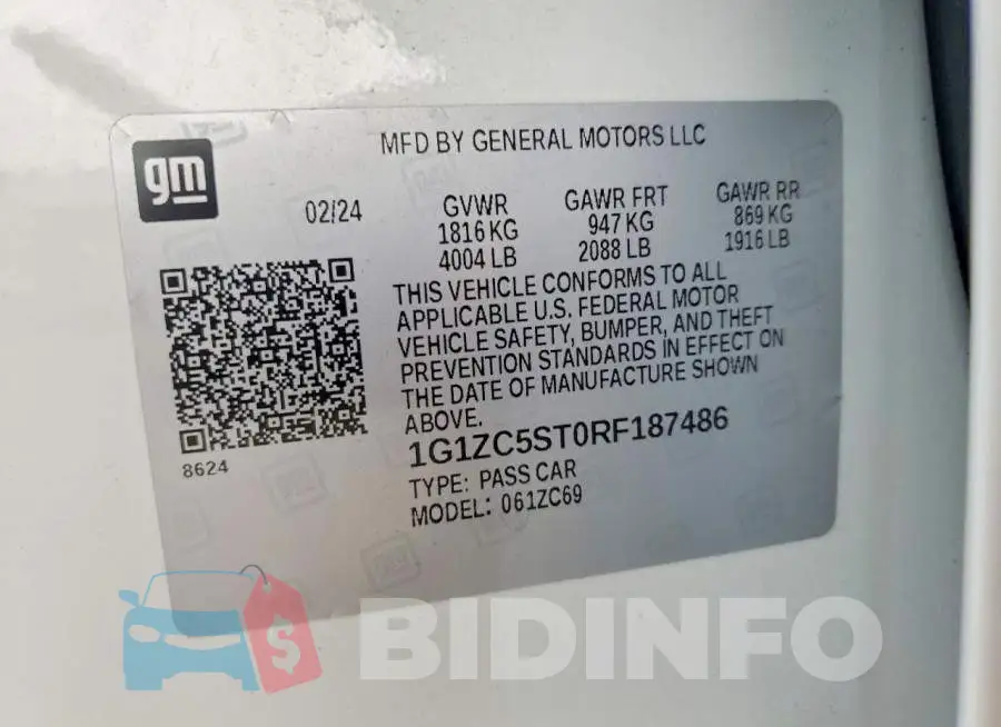 1G1ZC5ST0RF187486 Photo# 12