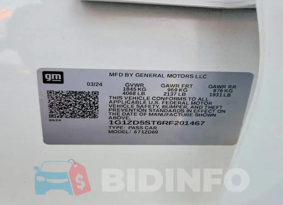 1G1ZD5ST6RF201467 Photo# 12