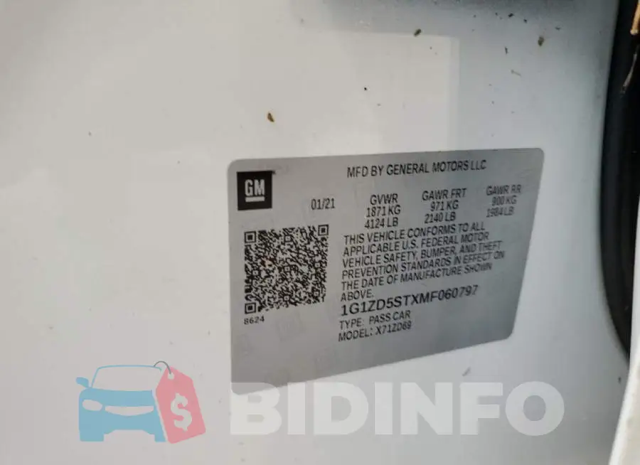 1G1ZD5STXMF060797 Photo# 13