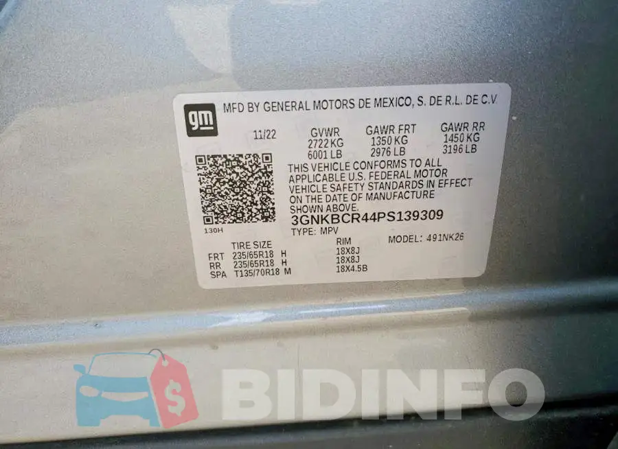 3GNKBCR44PS139309 Photo# 13