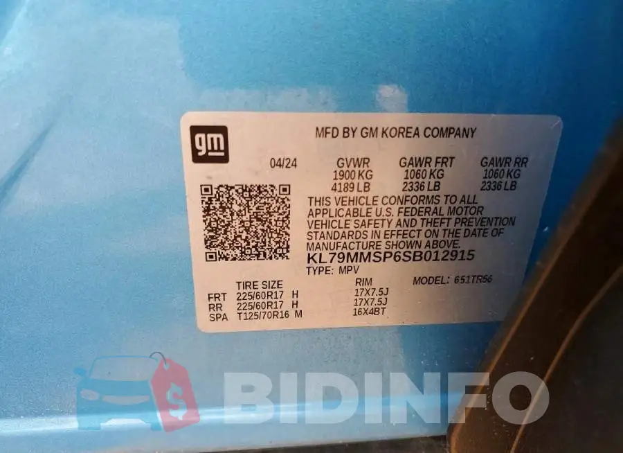 KL79MMSP6SB012915 Photo# 12