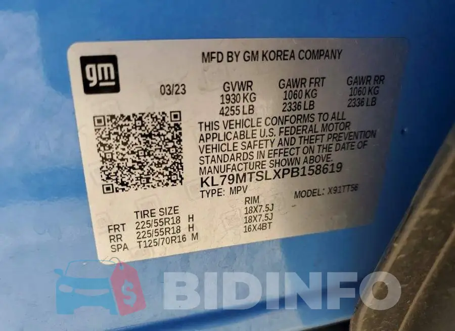 KL79MTSLXPB158619 Photo# 12