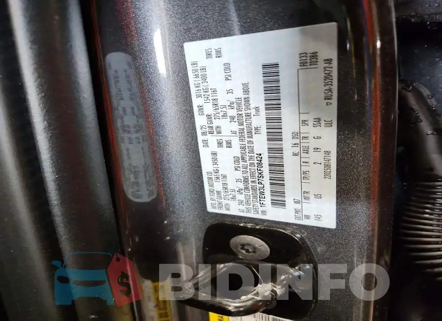 1FTEW3LP7SKF08424 Photo# 13