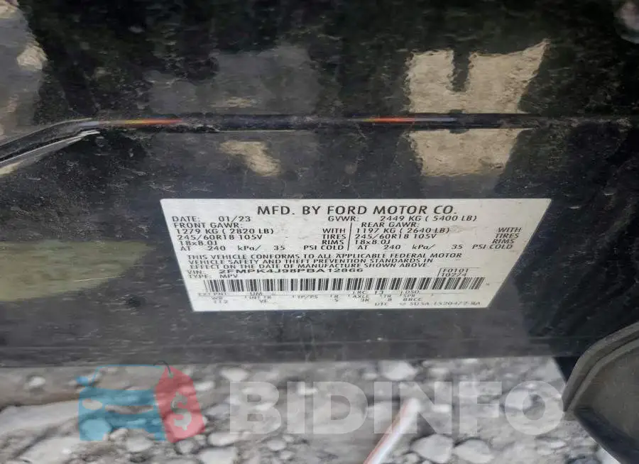 2FMPK4J98PBA12866 Photo# 13