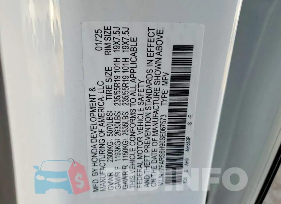 7FARS6H96SE067573 Photo# 12