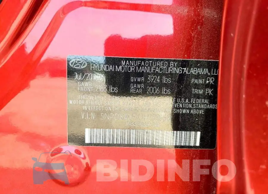 5NPD84LFXJH252568 Photo# 12