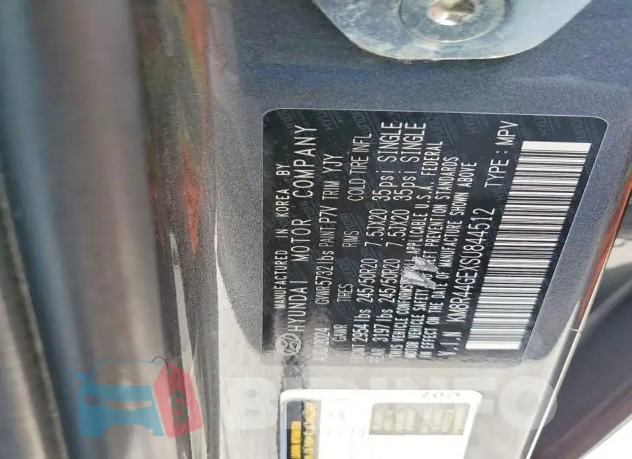 KM8R44GEXSU844512 Photo# 14