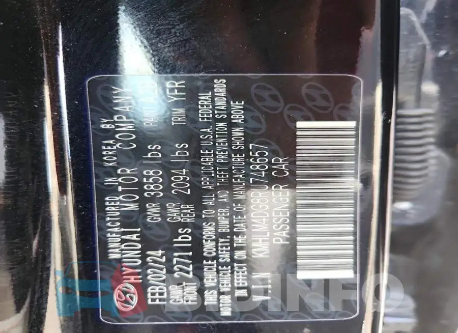KMHLM4DG8RU748657 Photo# 12