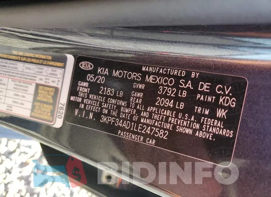 3KPF34AD1LE247582 Photo# 12