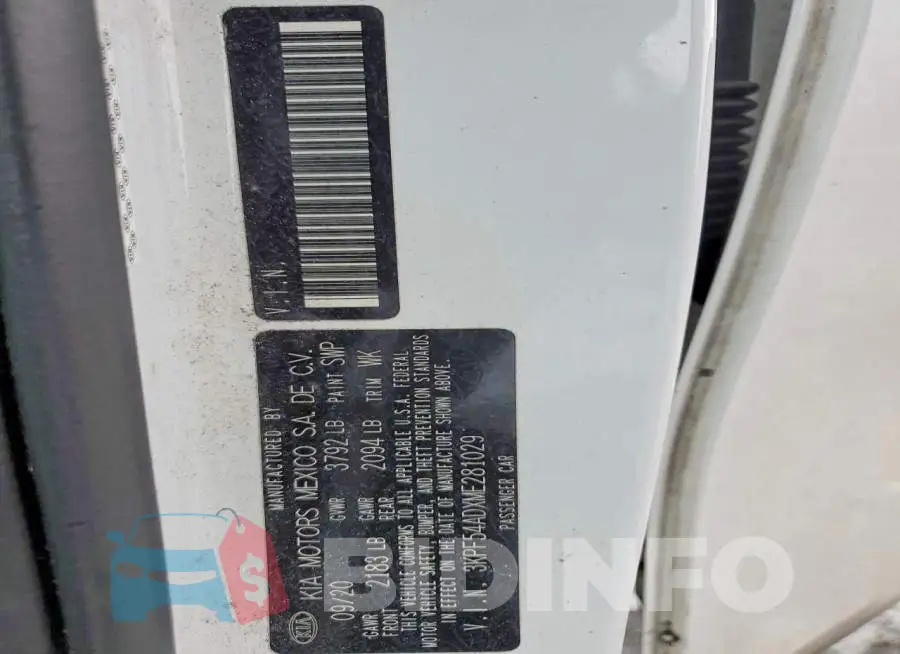 3KPF54ADXME281029 Photo# 12
