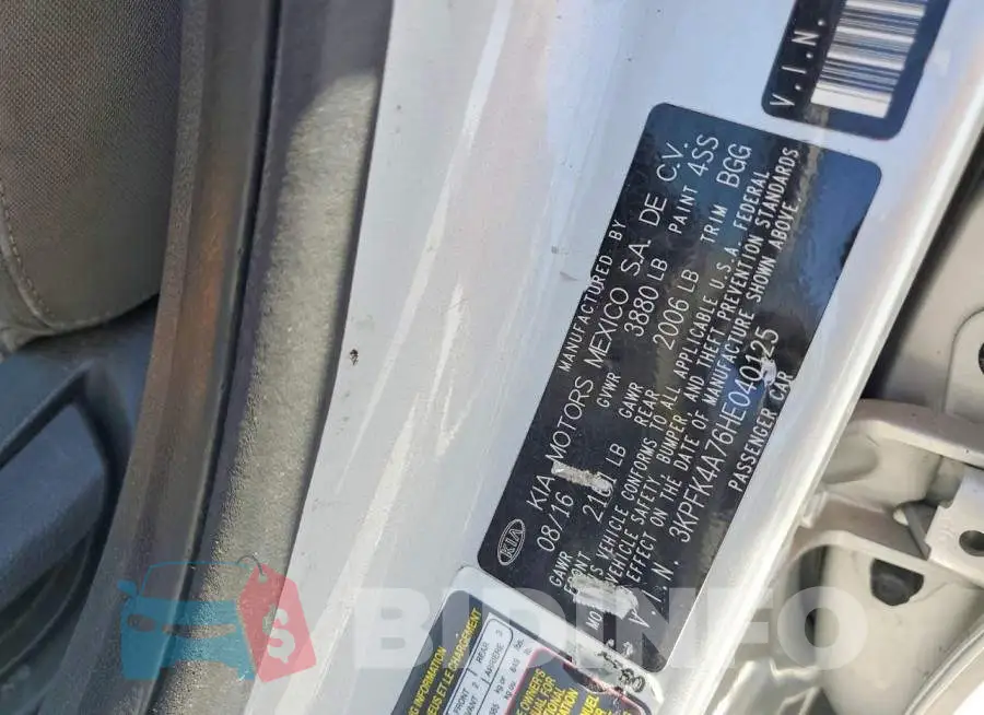 3KPFK4A76HE040125 Photo# 12