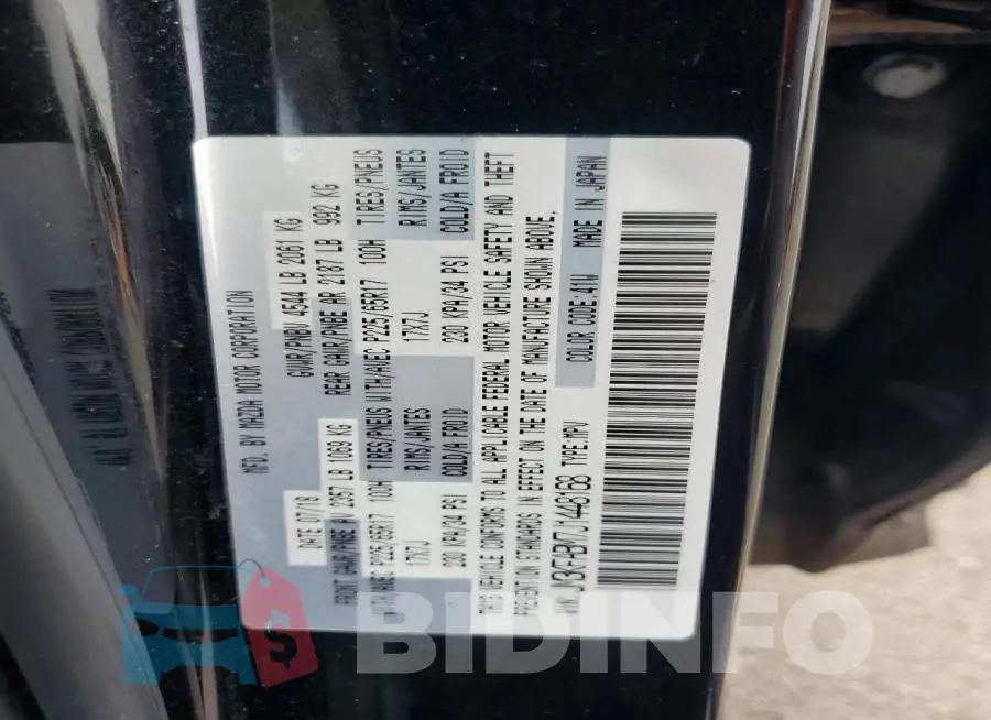 JM3KFABM7J1448168 Photo# 13