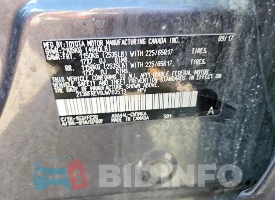 2T3RFREV9JW703513 Photo# 12