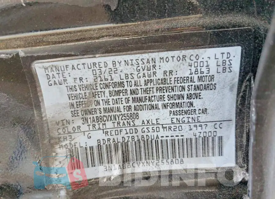 3N1AB8CVXNY255808 Photo# 12