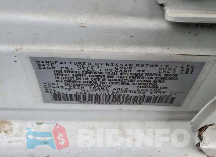 3N1AB8CVXPY292358 Photo# 12