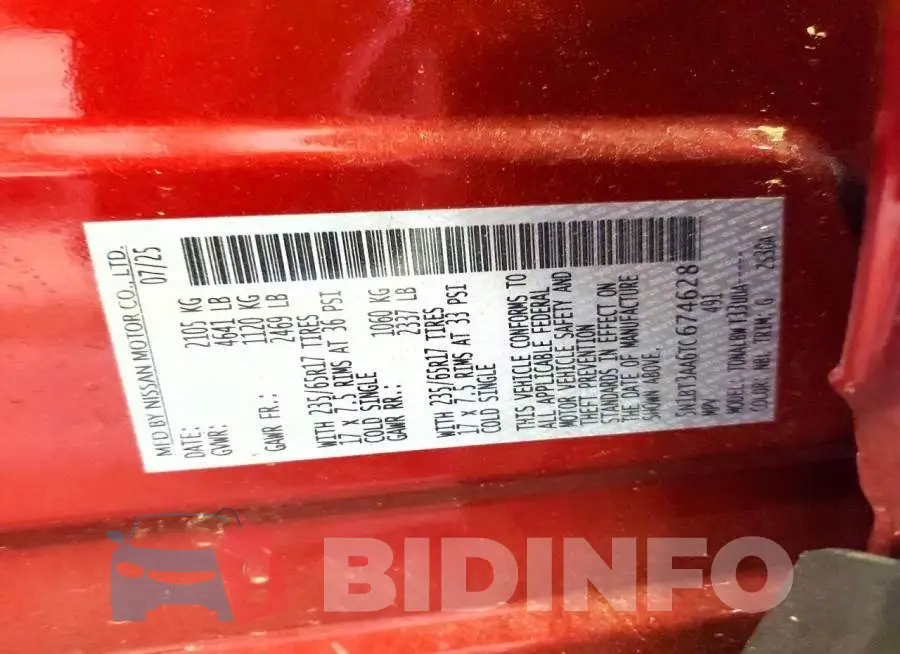 5N1BT3AA6TC674628 Photo# 13