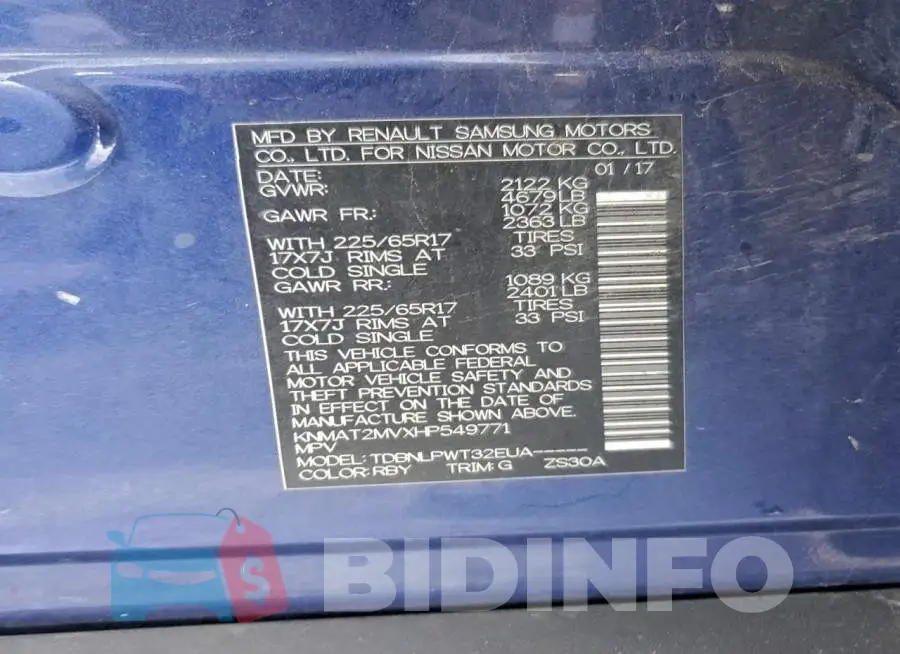 KNMAT2MVXHP549771 Photo# 12