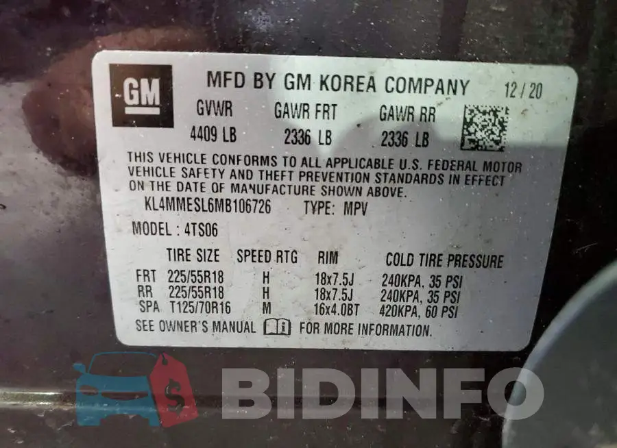 KL4MMESL6MB106726 Photo# 13