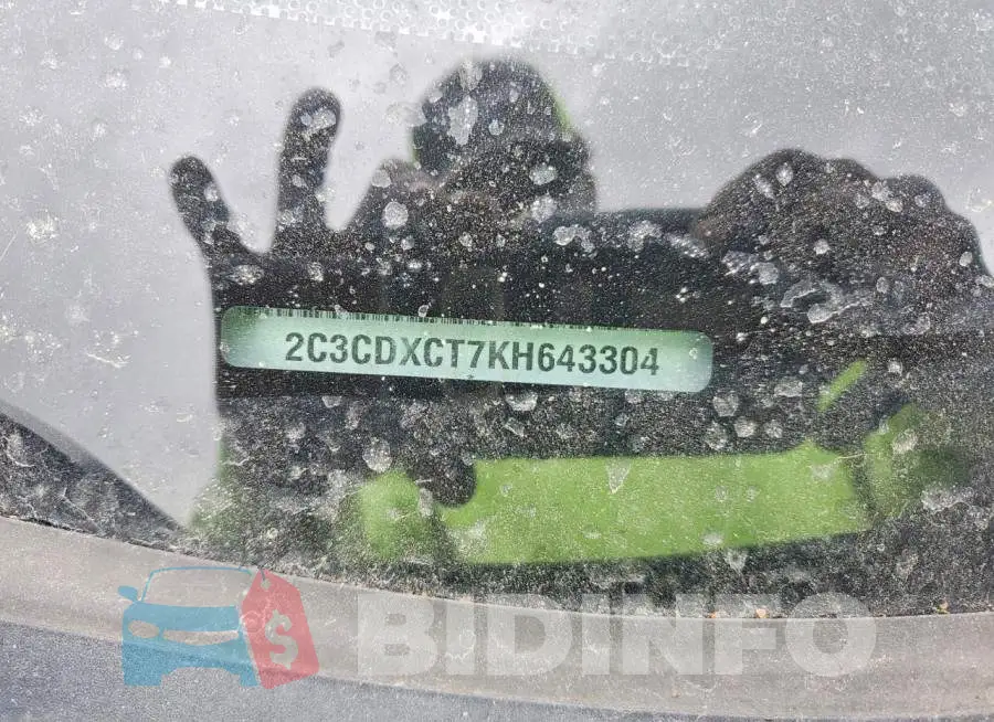 2C3CDXCT7KH643304 Photo# 12