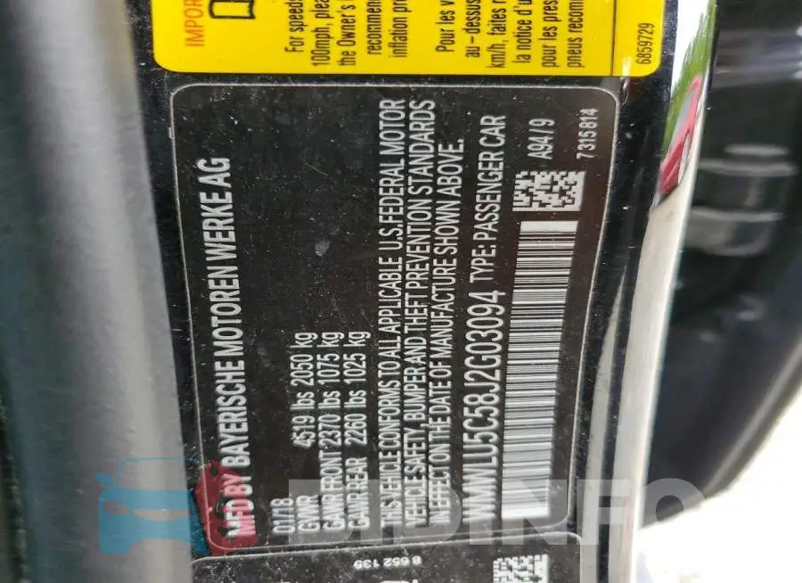 WMWLU5C58J2G03094 Photo# 12