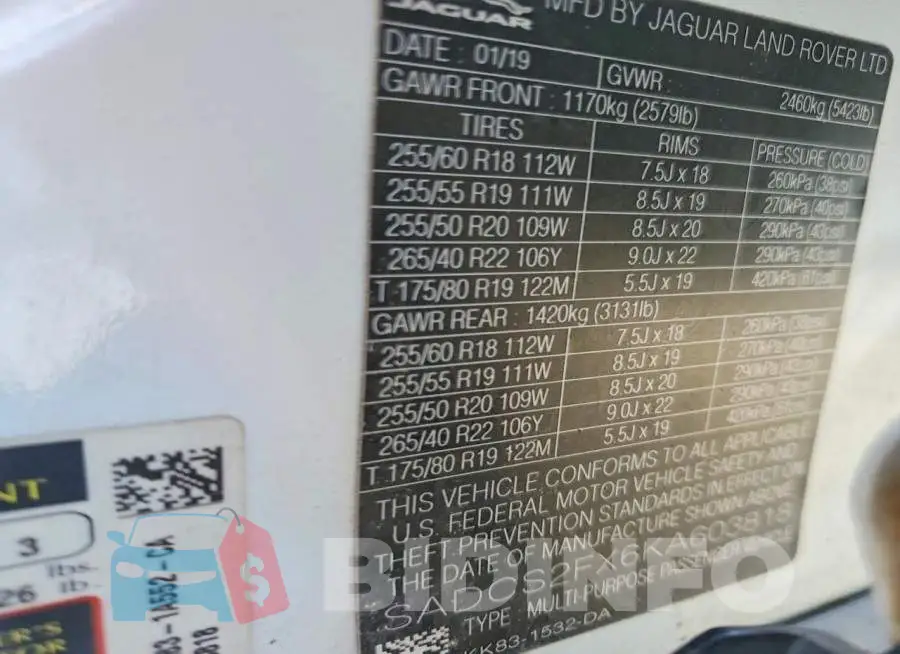 SADCS2FX6KA603818 Photo# 13