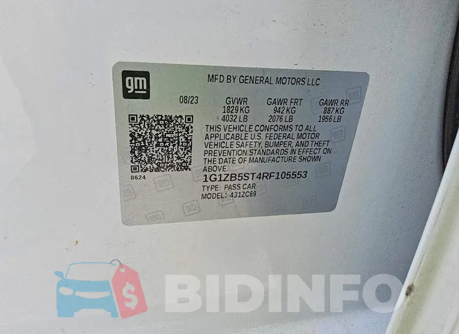 1G1ZB5ST4RF105553 Photo# 13