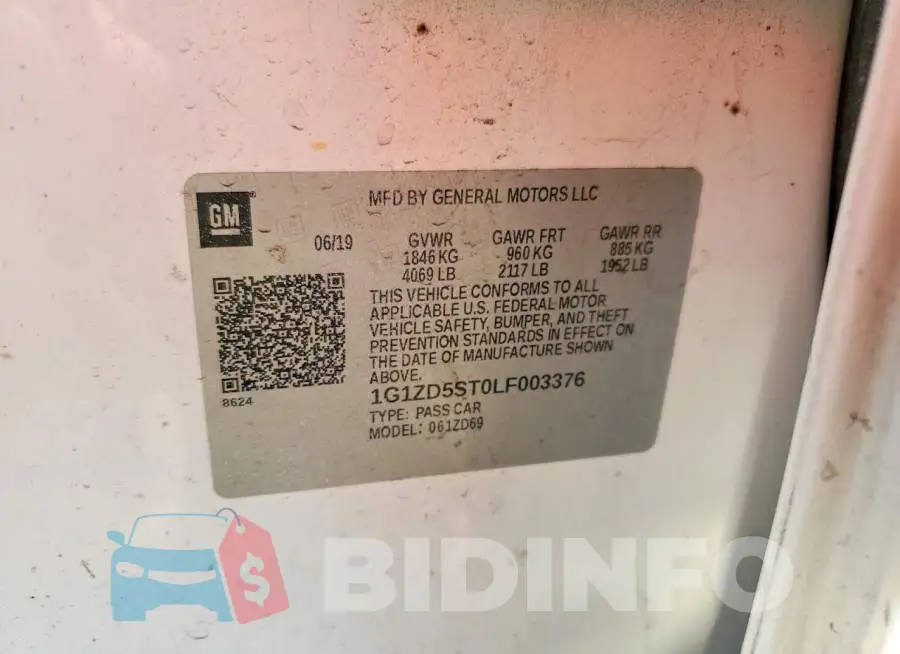 1G1ZD5ST0LF003376 Photo# 12
