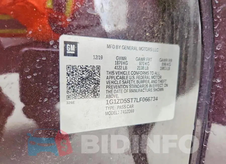 1G1ZD5ST7LF066734 Photo# 13