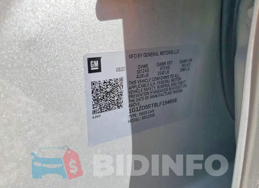 1G1ZD5ST8LF154658 Photo# 13