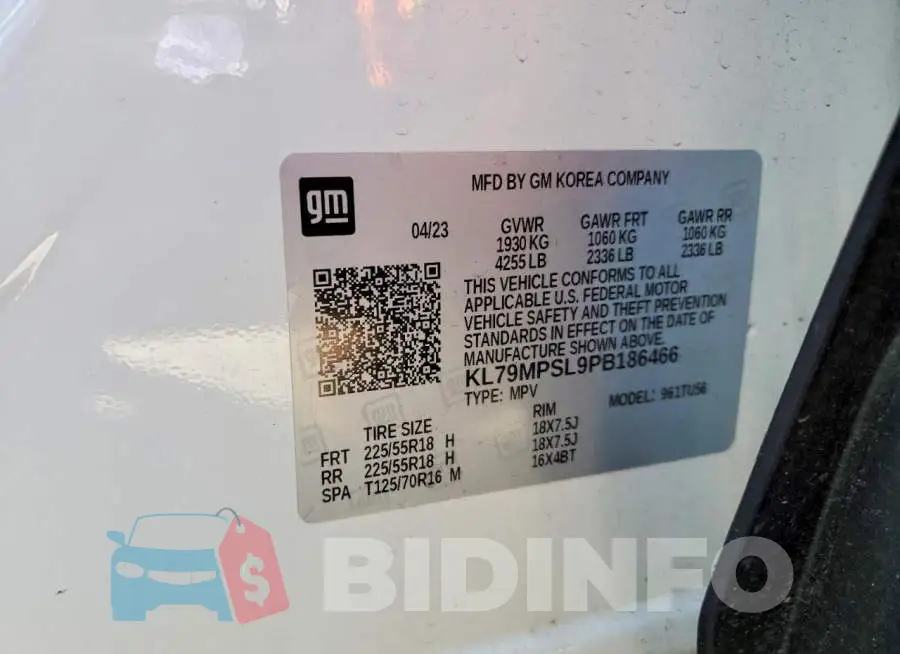 KL79MPSL9PB186466 Photo# 12