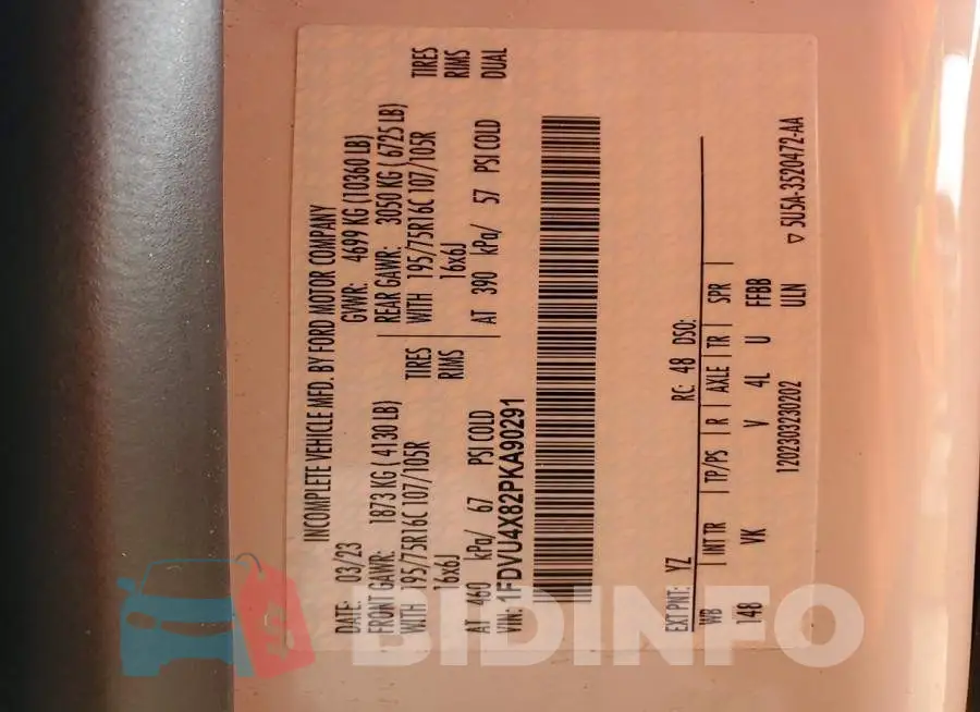 1FDVU4X82PKA90291 Photo# 14
