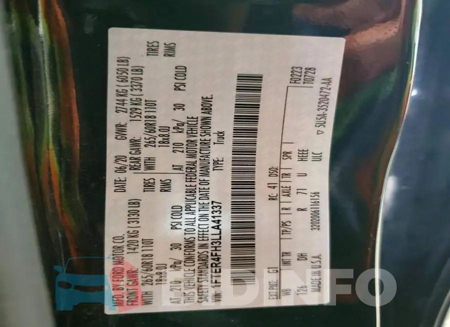 1FTER4FH3LLA41337 Photo# 12