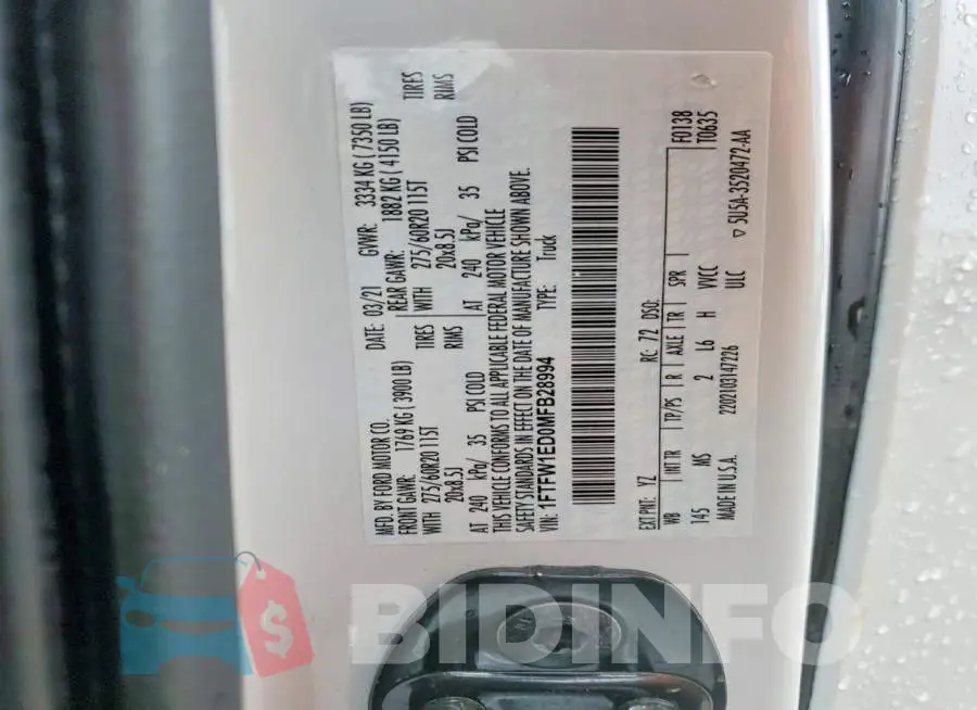 1FTFW1ED0MFB28994 Photo# 12